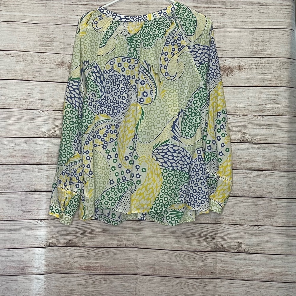 Talbots Button Down Top - Picture 2 of 4